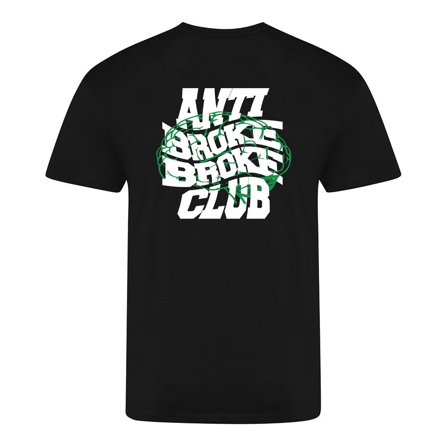 T-SHIRT NOIR HACKER SON FUTUR - ANTI BROKE BROKE CLUB