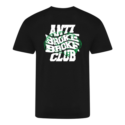 T-SHIRT NOIR HACKER SON FUTUR - ANTI BROKE BROKE CLUB