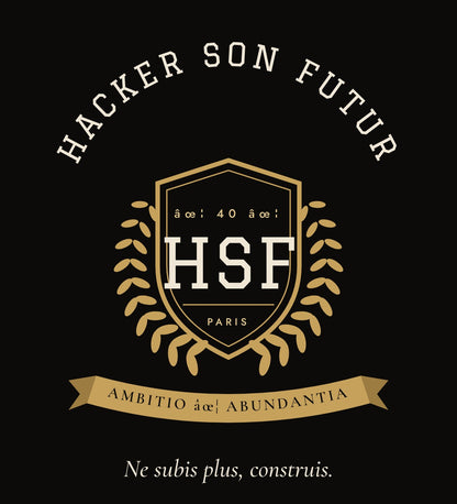 Détail de l'écusson Hoodie HSF Varsity