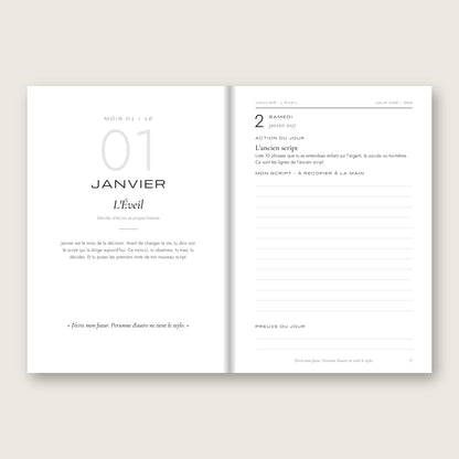 Scripter sa vie — 365 jours pour écrire son futur